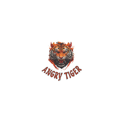 Logo Design for As ANGRY TIGER branding cmyk creative design designer graphic desing illustration logo new design update design office design ui ux vector