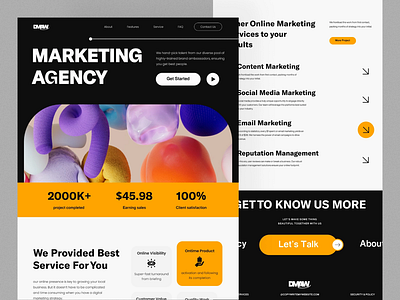 Marketing Agency Website