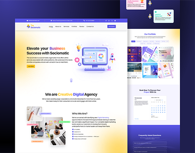 Creative Agency Website | UI/UX design ui uiux ux web web app web app design web app ui web application web design website