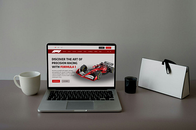 Formula 1 - Redesign (Animation) animation formula 1 hero section ui ux uxui design website