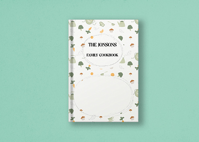 Cookbook book branding cookbook design font logo pattern typography