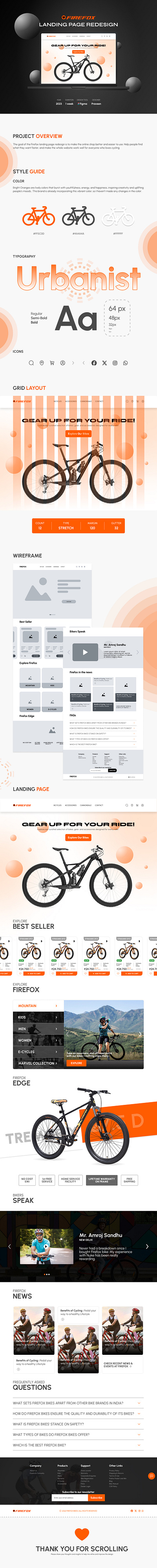 Firefox Landing Page Redesign 3d animation branding dailyui design graphic design illustration logo motion graphics typography ui user interface ux vector