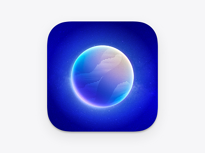 Globetrotter Icon app icon design icon illustration logo lucas haas ui