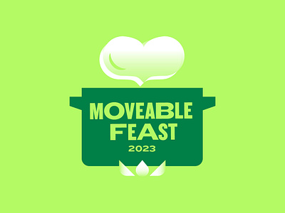 Moveable Feast cooking event food logo unused