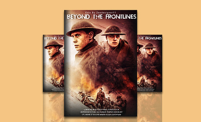 Frontline Soldier Poster Design banner banner design design design banner flyer design graphic design illustration logo poster design ui