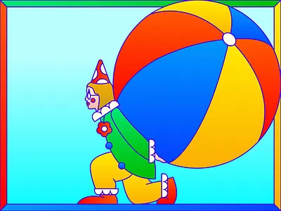 Clown Heights atlas beach ball bklyn brooklyn clown clown collar clown shoes collar comedy crown heights flower hat jester joke new york nyc prank primary stand up standup