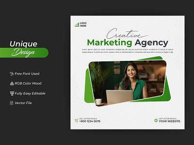 Marketing Agency Ads Design. ads ads design agency ads design business graphic design marketing agency social media ads social media post design template