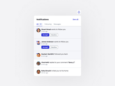 Daily UI Challenge | Notifications auto layout daily ui daily ui 49 daily ui challenge design figma figma auto layout ui ui design