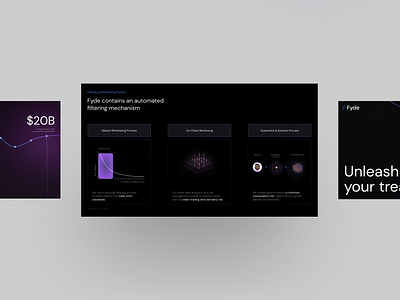 Sales Deck for Fyde crypto treasury management | ochi.design crypto design graphic design illustration pitch pitch deck powerpoint powerpoint presentation presentation presentation design sales deck slides startup ui web3