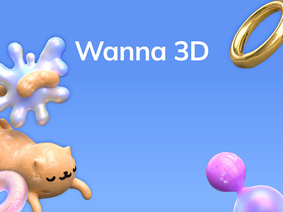 Womp: 3D the Easy Way 3d animation app branding design graphic design illustration logo render typography ui womp
