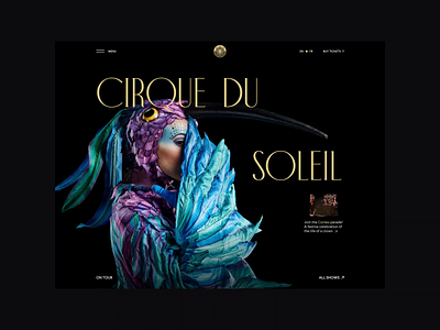 Cirque du Soleil - animation animation motion graphics