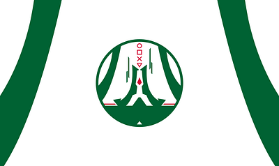 Logo Official for Algerian National Esport Committee branding gaming graphic design logo