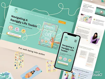 Mind Ninja Web Design and Webflow Development design figma graphic design healthcare web innovative design landing page prototype ui