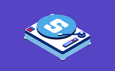 Sandbox (SAND) token is live graphic design illustration vector