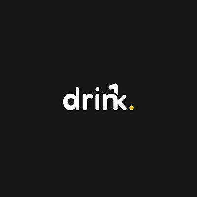 drink assistance brno branding drink graphic design logo simple