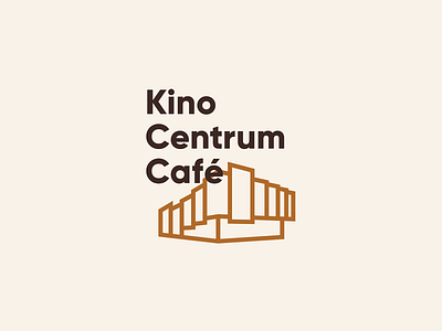 Kino Centrum Café architecture branding building café cinema coffee kino logo restaurant