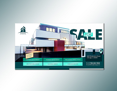 For Sale - Real Estate Listing Digital Flyer Design digital flyer flyer graphic design new listing real estate social typography