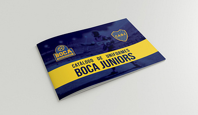 Catálogo Boca Jr. graphic design