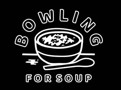 Bowling For Soup // Soup Bowl apparel design band merch bowling for soup cute design illustration merch design music pop punk shirt design skeleton skull soup t shirt design vector