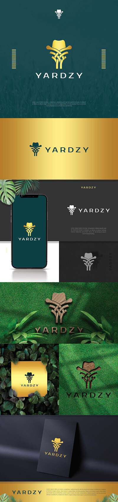 Yardzy best bold branding classic clean creative graphic design logo minimal morden simple strong ui unique