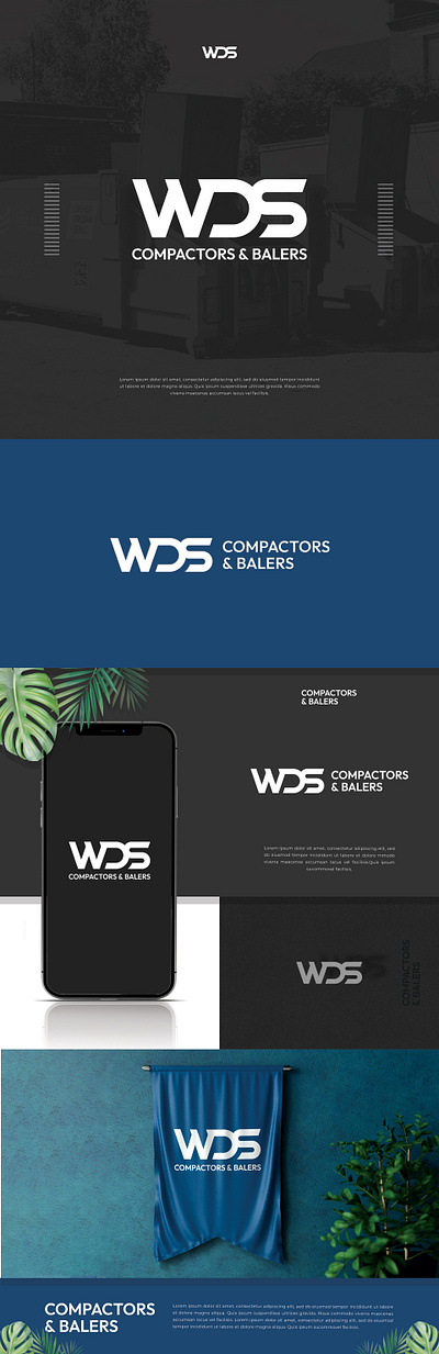 WDS 3d best bold branding classic clean creative graphic design logo minimal morden simple strong ui unique