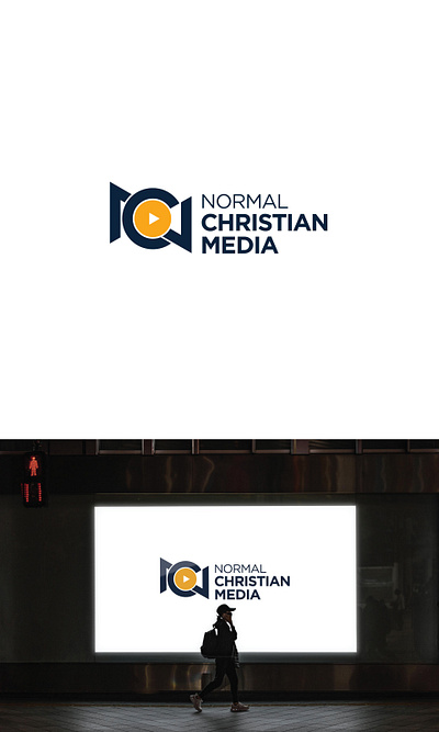 Normal Christian Media best bold branding classic clean creative graphic design logo minimal morden simple strong ui unique