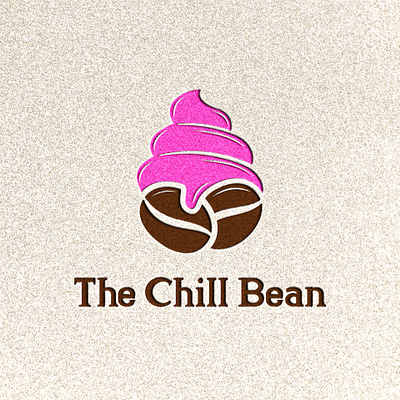 The Chill Bean best bold branding classic clean creative graphic design logo minimal morden simple strong ui unique