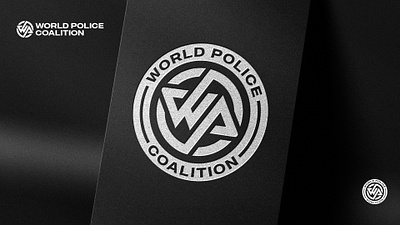 World Police Coalition best bold branding classic clean creative graphic design logo minimal morden simple strong ui unique