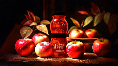 Celcius 🍎 Sensual Apple for Lovers 3d apple branding celcius coffee design graphic design illustration