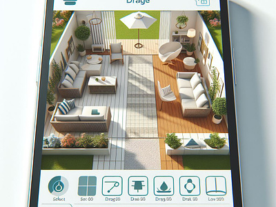 Ui UX Design based on Patio for Client branding graphic design illustration ui