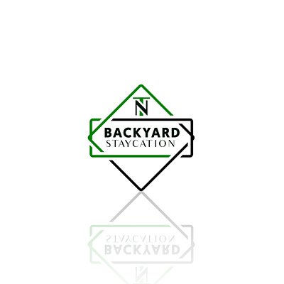 backyard staycation _ Creative Logo Designs _ branding graphic design logo