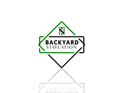 backyard staycation _ Creative Logo Designs _ branding graphic design logo