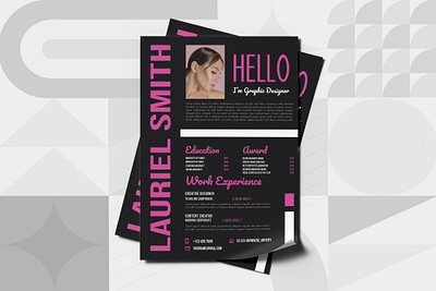 Modern Creative Resume Graphic Template resume template