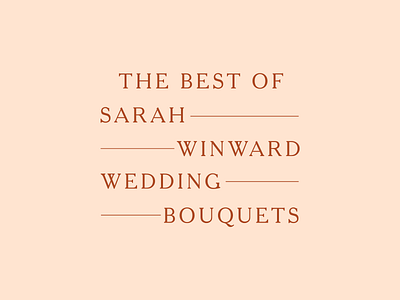 If I Made x Sarah Winward — Part 7 art direction branding design digital graphic design layout logo typography