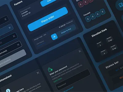 Kotak l UI Components branding graphic design ui
