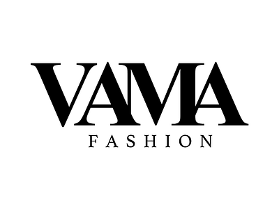 Vama Fashion Logo Design branding design fashion fashionlogo graphic design logo logodesign typography ui vama fashion logo design