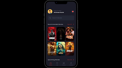 Movie Time App!! Book Your Show and Seat with this. figma prototype ui wireframe