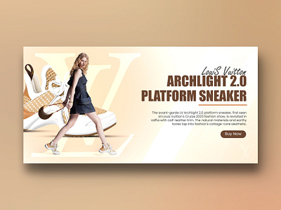 Shoes Web Banner |Shopify Banner, Header Design | Landing Page 3d branding graphic design shopify slider ui