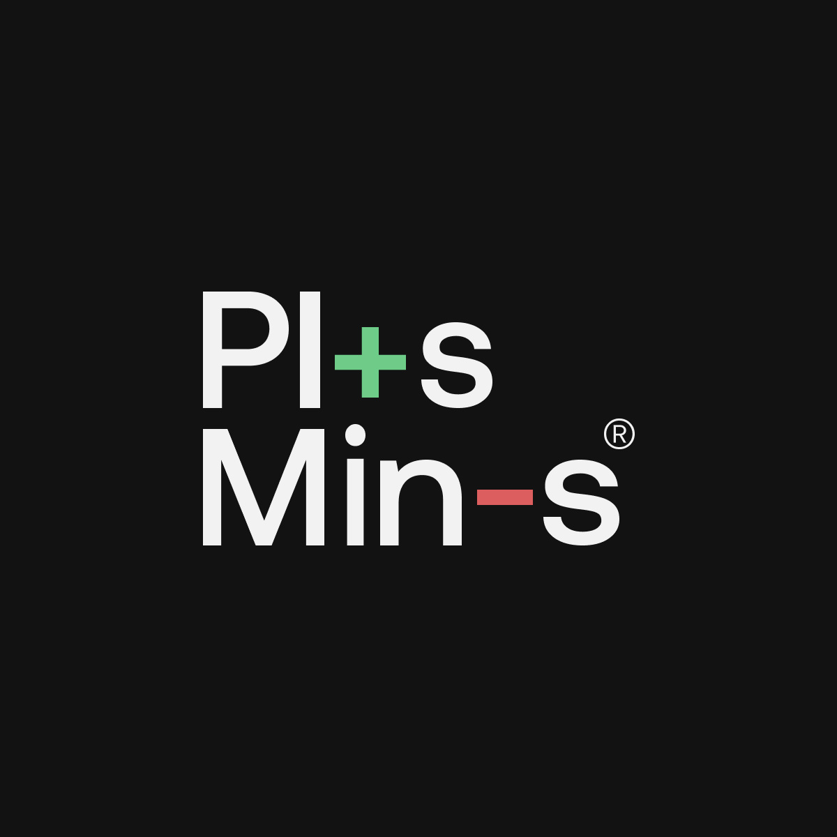 PlusMinus® Logo Design by Ala Kallala on Dribbble
