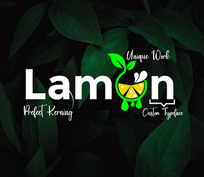 Lamon logo design 3d animation branding design graphic design illustration logo logo design motion graphics typography ui ux vector