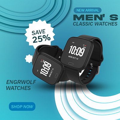 SMART Watch social media post and product banner design 2024 banner design graphic design post design social media post design watch banner design watch clock design