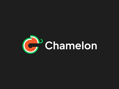 Chamelon Logo animal bold brand identity branding chameleon company creative design graphic design identity illustration logo modern simple tropical typography vector watermelon