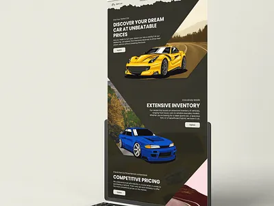 Car Buy & Sell Website UI | Website Design | Creative Web Design branding car car web car website car website design car website ui design figma graphic graphic design illustration landing page logo ui ui design uiux web uui website