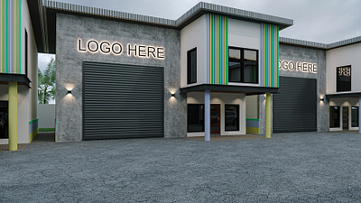 3d warehouse exterior 3d animation branding graphic design