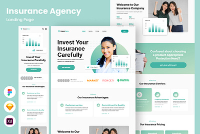 InsureCare - Insurance Agency Landing Page landing