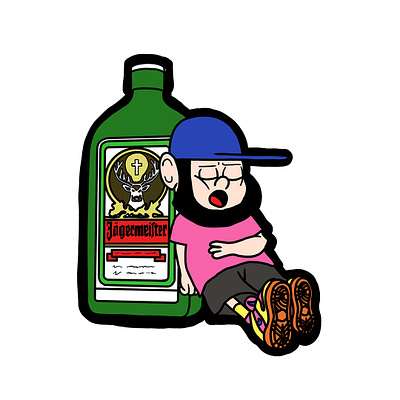 Turu. Jagermeister cartoon turu turu always