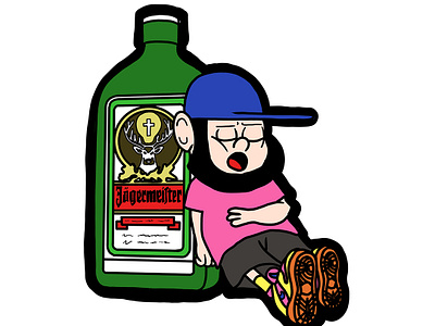 Turu. Jagermeister cartoon turu turu always