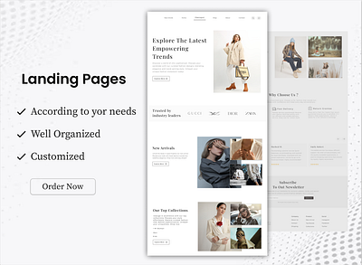 Minimalist Ux Design landing page branding cheap price design designer graphic design landing pages logo minimalist motion graphics ui ui ux ui ux designs visual design