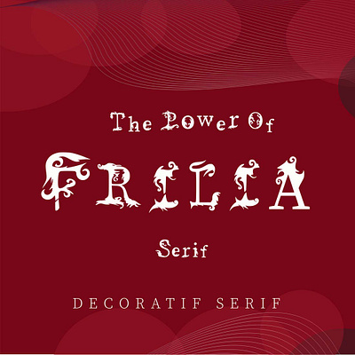 Frilia Power Serif vintage
