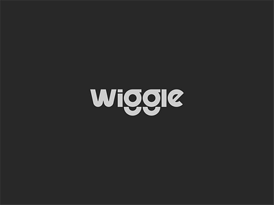 Wiggle - clothing brand logo businesslogo clothinglogo creativelogo flatlogo iconlogo minimalistlogo wordmarklogo